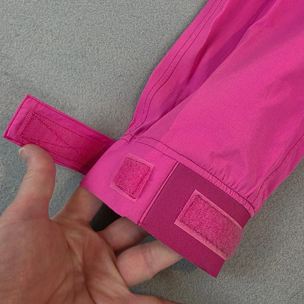 Oaki Kids Pink Waterproof Rain Pants Seam Sealed Neoprene Adjustable Cuffs 2T